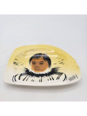 Sascha Brastoff Mid-Century Ashtray